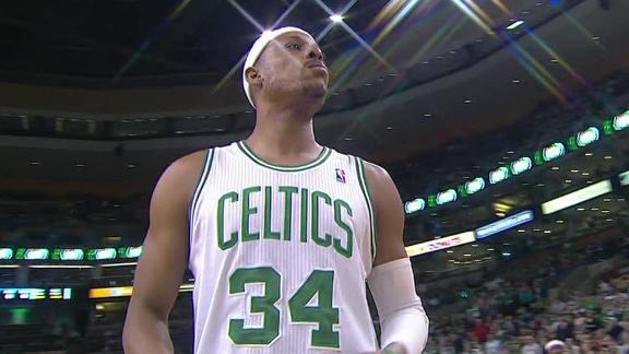 Pierce, Celtics edge Nuggets in triple-OT thriller
