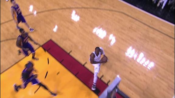 LeBron sets Heat record in victory over Lakers