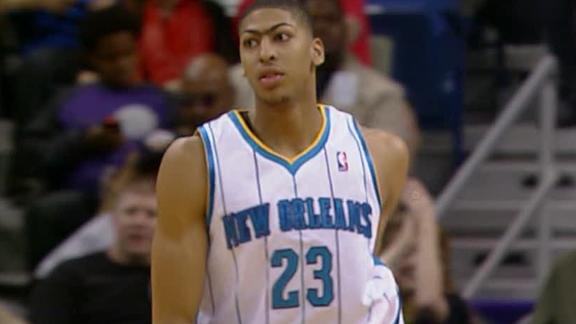 Davis, Hornets roar past Trail Blazers by 36