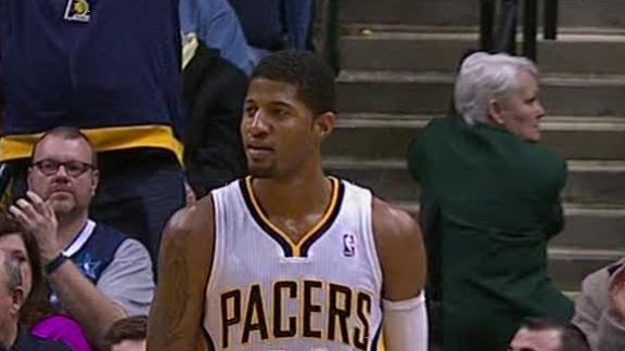 Video - George, Pacers Coast Past Bobcats