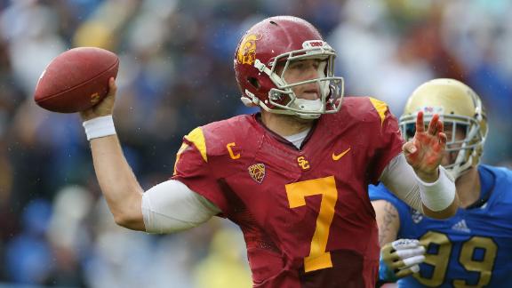 QB Barkley won't throw, but will attend combine