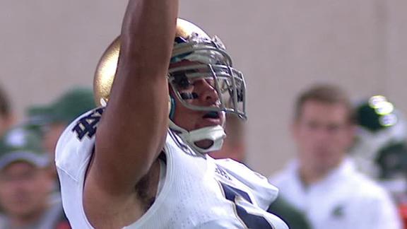 Official: Te'o all business with combine on tap