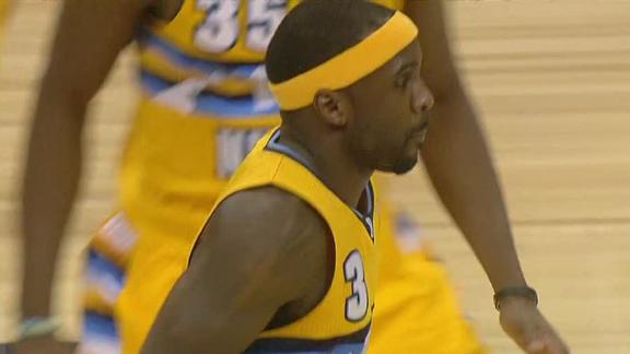 Nuggets clip Celtics to hit brakes on losing skid