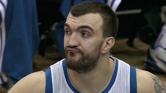 Video - Pekovic Powers Wolves Past 76ers