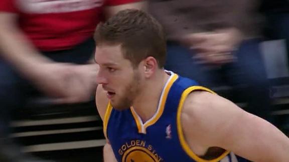Warriors ride Jack late, surge right by Wolves