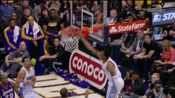 Video - Nuggets Roll Lakers, 119-108