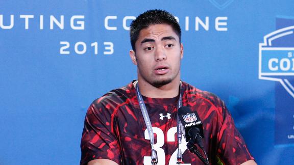 Te'o runs 4.82 in 40-yard dash at combine