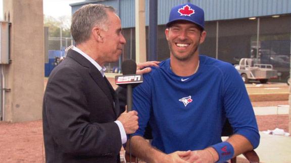 Video - Arencibia's Kurkjian Impersonation