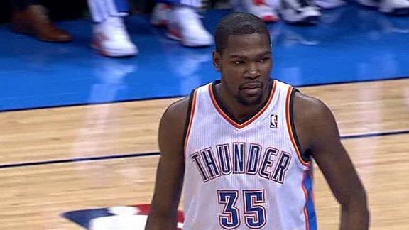 Video - Durant Triple-Double In Thunder Win