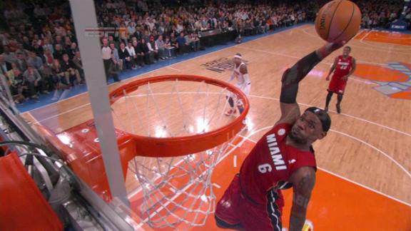 Heat tie franchise mark in rally vs. Knicks