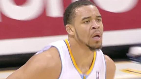 Brewer, Nuggets run away from hobbled Hawks