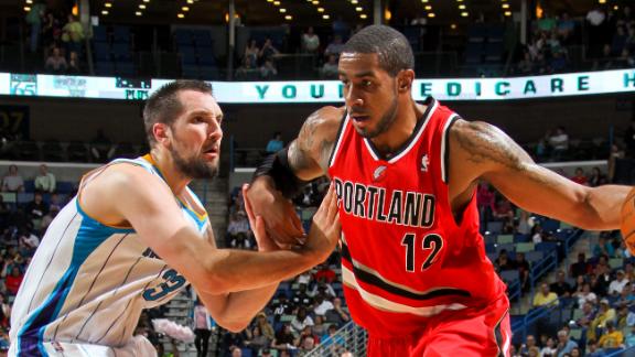 Video - Hornets Edge Trail Blazers