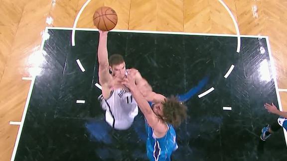 Video - Brook Lopez Takes Out His Brother