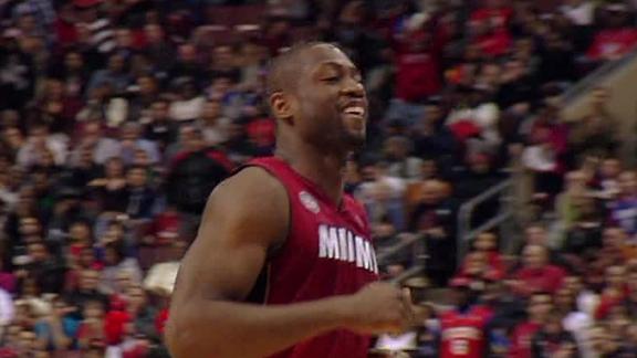 Video - Heat Hold On For 20th Straight Win