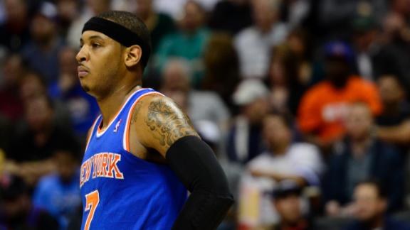 Video - Woodson 'Worried' About Melo's Knee