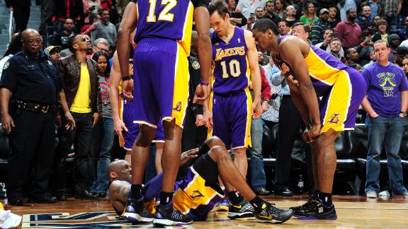 Video - Was Kobe Injured Due To Dirty Play?