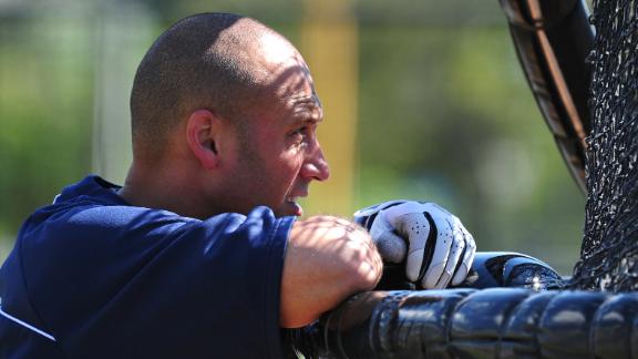 Jeter scratched from lineup with 'cranky' ankle