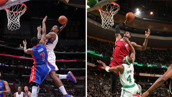 LeBron James of Miami Heat says posterizing Boston Celtics' Jas…