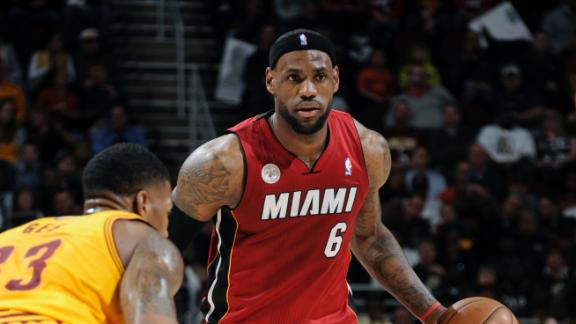 West enjoying Heat streak, rooting for LeBron