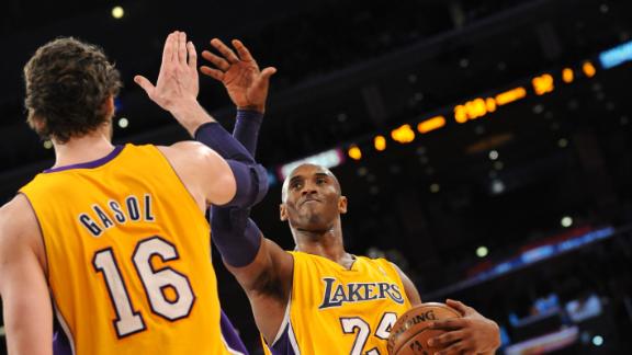 Gasol, Kobe expected to play against Wizards