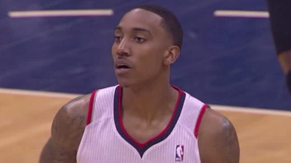 Video - Teague Powers Hawks Past Bucks