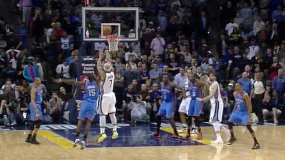 Gasol tip-in pushes Grizzlies by Thunder in OT