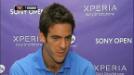 Del Potro dialog� mano a mano con el extenista Nicol�s Pereira para SportsCenter y se mostr� motivado para competir en el Masters 1000 de Miami, donde debutar� ante Tobias Kamke.