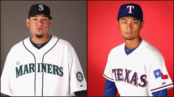 Rangers pick Harrison over Darvish for opener