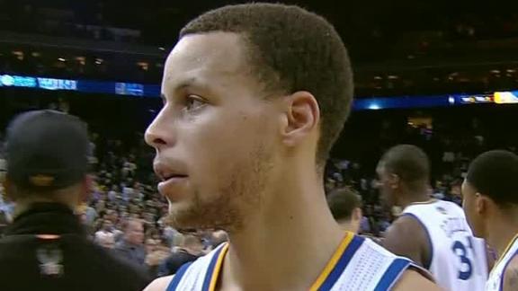 Injured Curry leads Warriors to win vs. Lakers