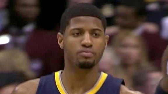 George heats up, carries Pacers past Mavericks