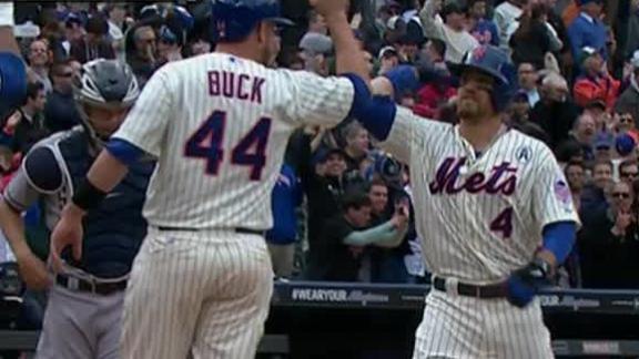 Niese stymies Padres as Cowgill, Mets roll