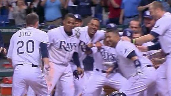 Joyce hits walk-off HR to lift Rays over O's