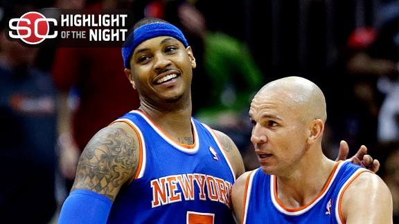 Video - Carmelo, Knicks Win 10th Straight