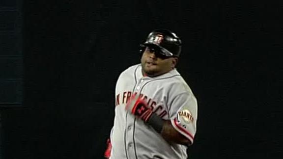 Pence's HR helps Giants take down Dodgers