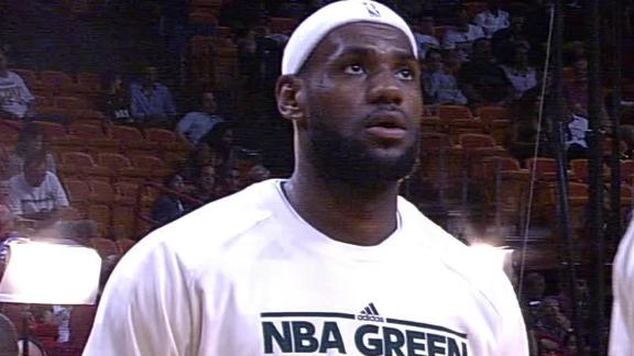 LeBron scores 27 in return as Heat drop 76ers