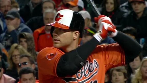 Davis' 4-game homer streak over as O's fall