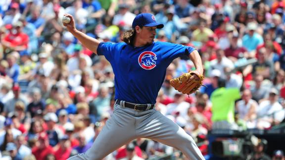 Hudson goes six-plus as Braves trip Cubs