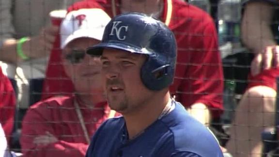Butler ties record with 7 RBIs in Royals' win