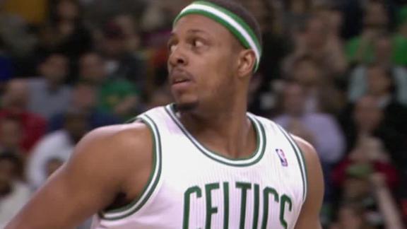 Celtics to be without Pierce, Garnett vs. Heat