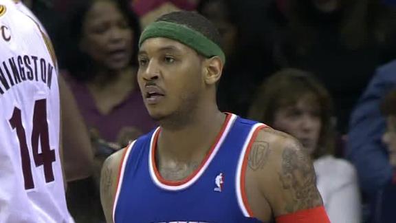 Video - Carmelo, Knicks Bounce Back
