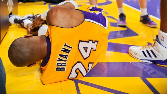 Kobe suffers 'probable' Achilles tendon tear