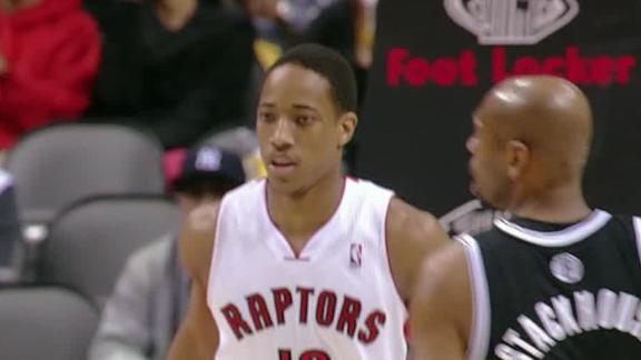 Video - DeRozan, Raptors Top The Nets