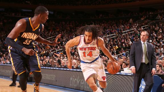 Knicks best Pacers to clinch East's No. 2 seed