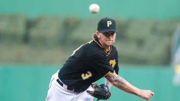 Pirates' Burnett flirts with 2nd career no-hitter