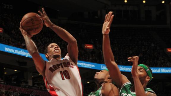 Video - DeRozan Powers Raptors Past Celtics