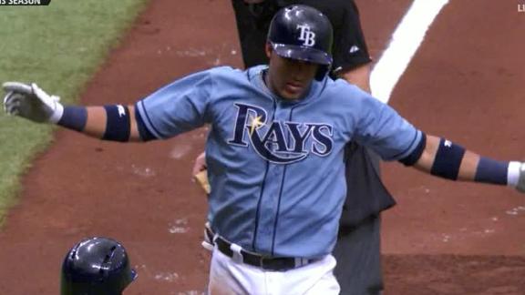 Hernandez effective as Rays cap sweep of A's