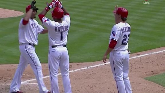 Rangers ride Cruz's slam to sweep of Mariners