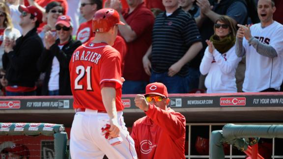 Phillips key again as Reds throttle Marlins