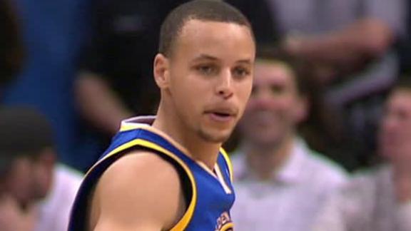 Curry, Warriors win in Denver, even series