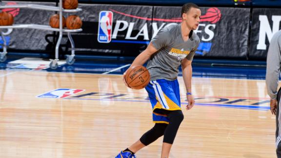 Warriors' Curry game-time call for Game 3